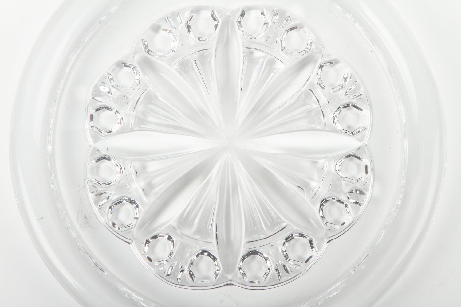 Baccarat Crystal Wine Bottle Coaster