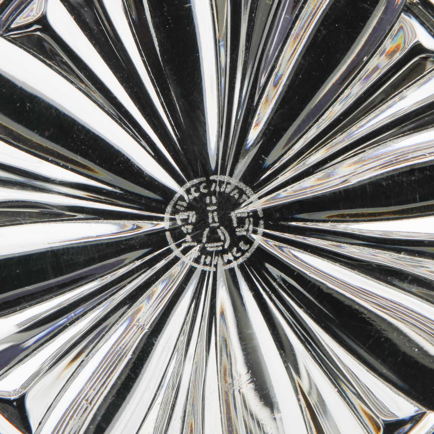 Baccarat Crystal Wine Bottle Coaster