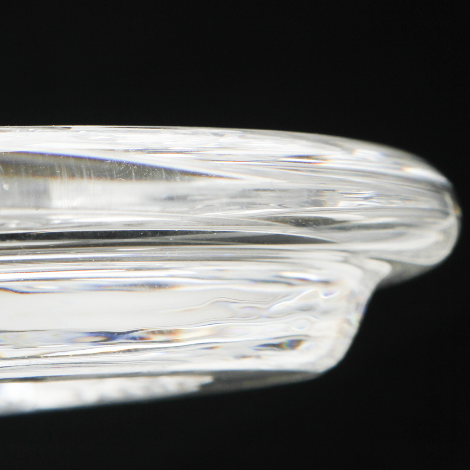 Baccarat Crystal Wine Bottle Coaster