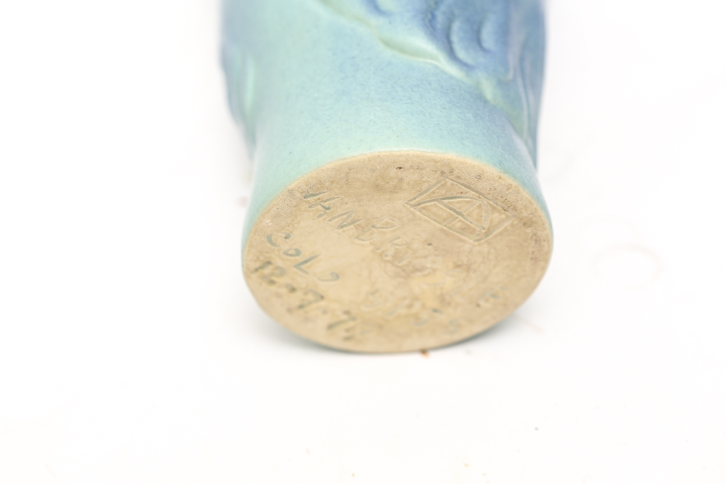 Van Briggle "Lorelei" Vase in Turquoise