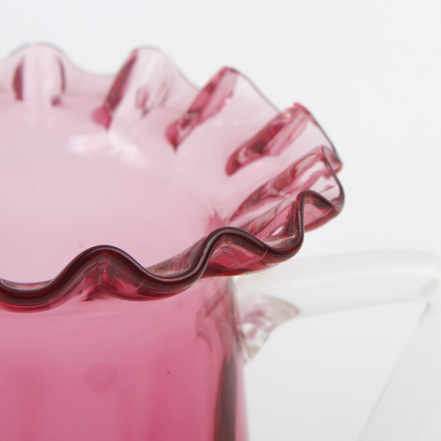 Cranberry and Rubina Glass Decor
