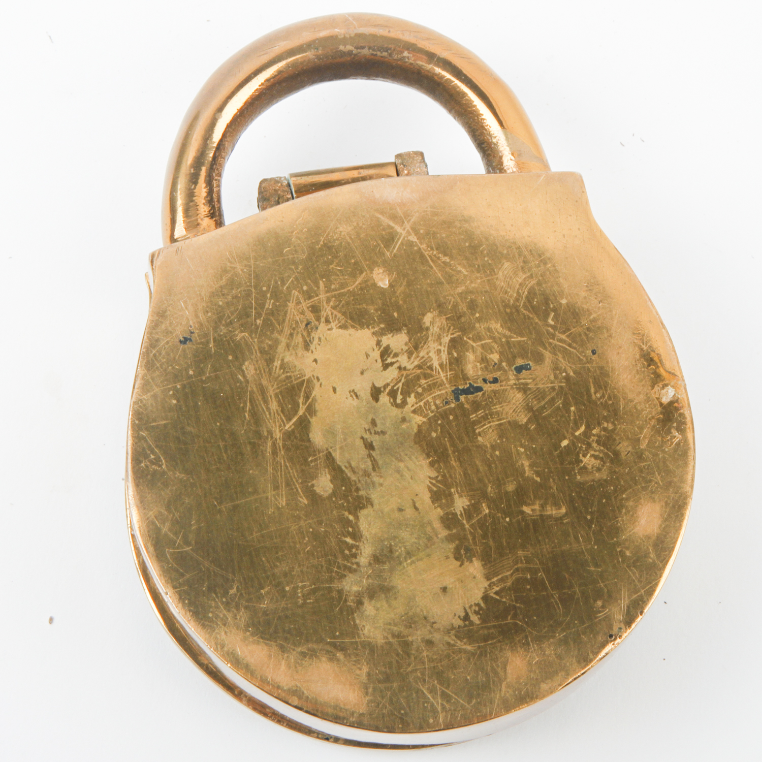 Vintage Carl Aubock Style Brass Lock Ash Receiver