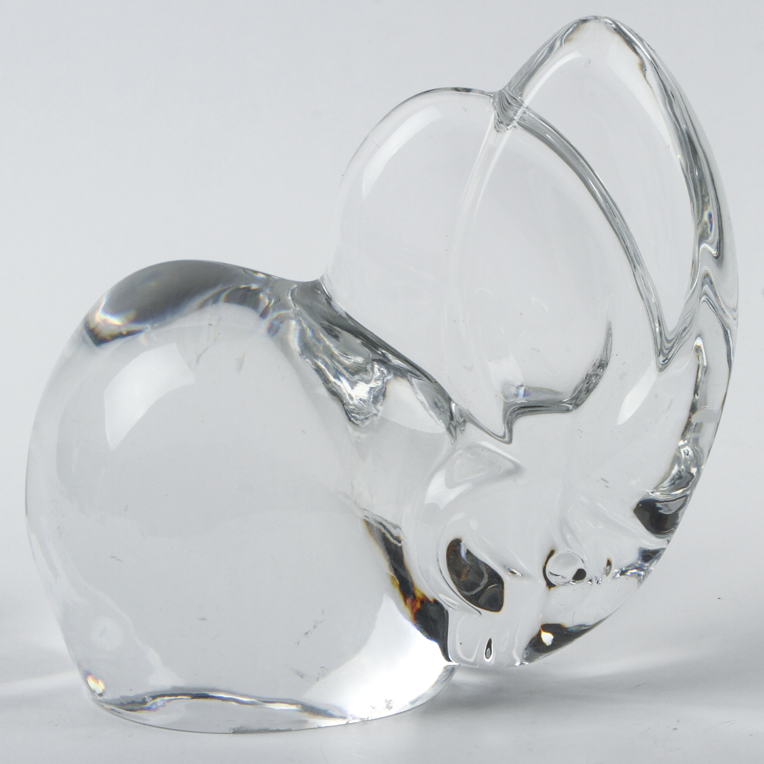Orrefors Sweden Lead Crystal Rabbit