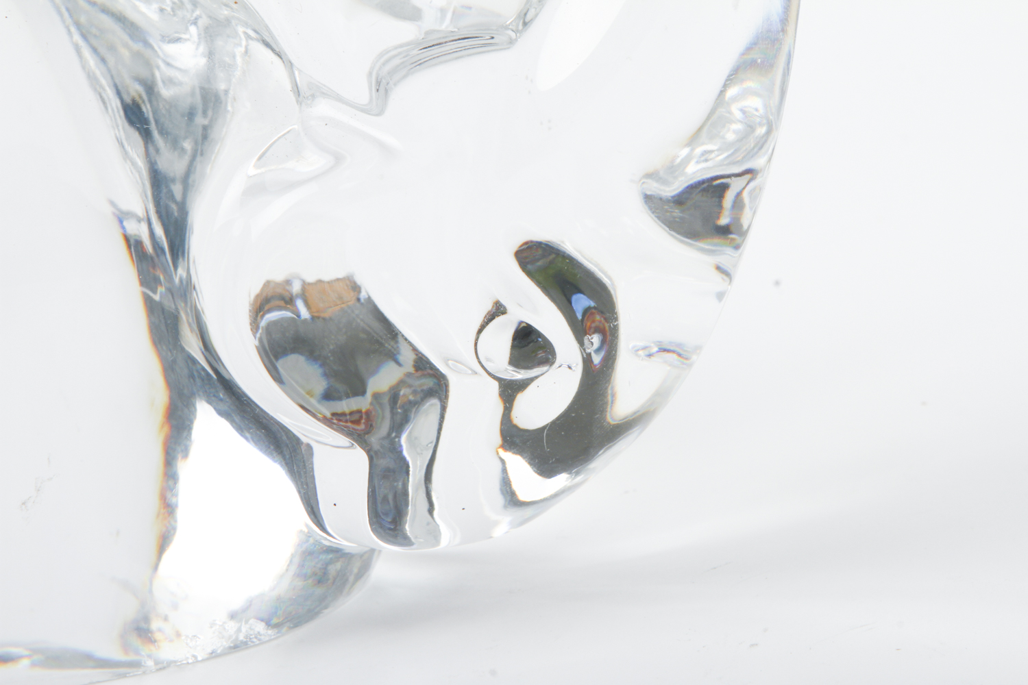 Orrefors Sweden Lead Crystal Rabbit