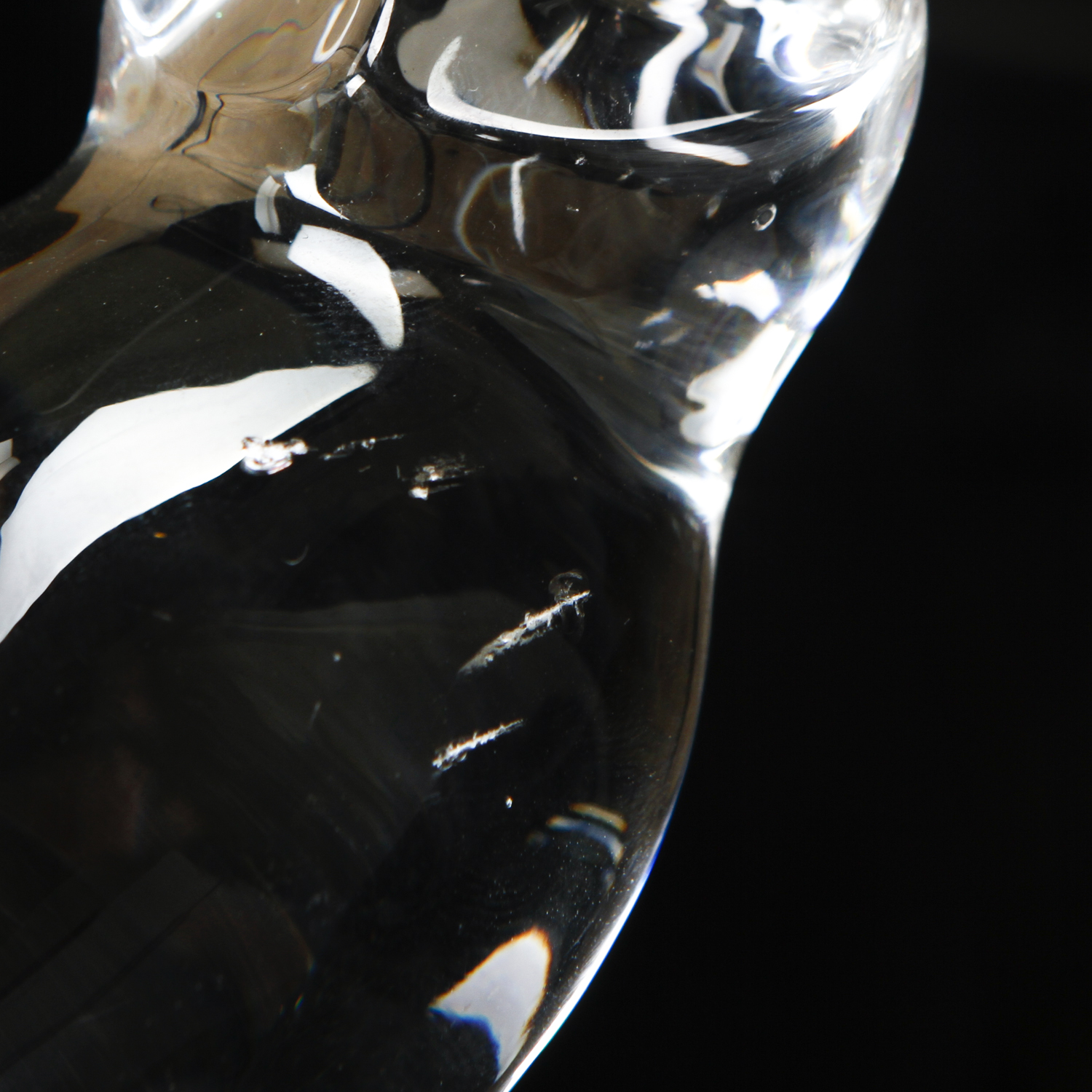 Two Baccarat Crystal Animal Figurines