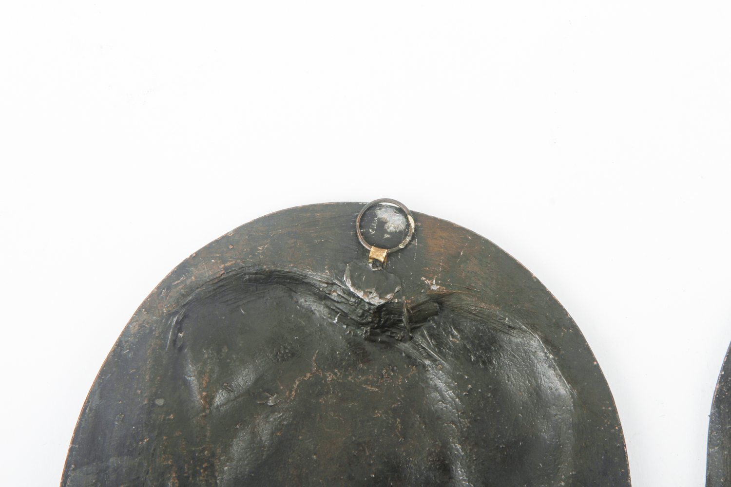 19th Century Italian Bronzed Pewter Wall Plaques