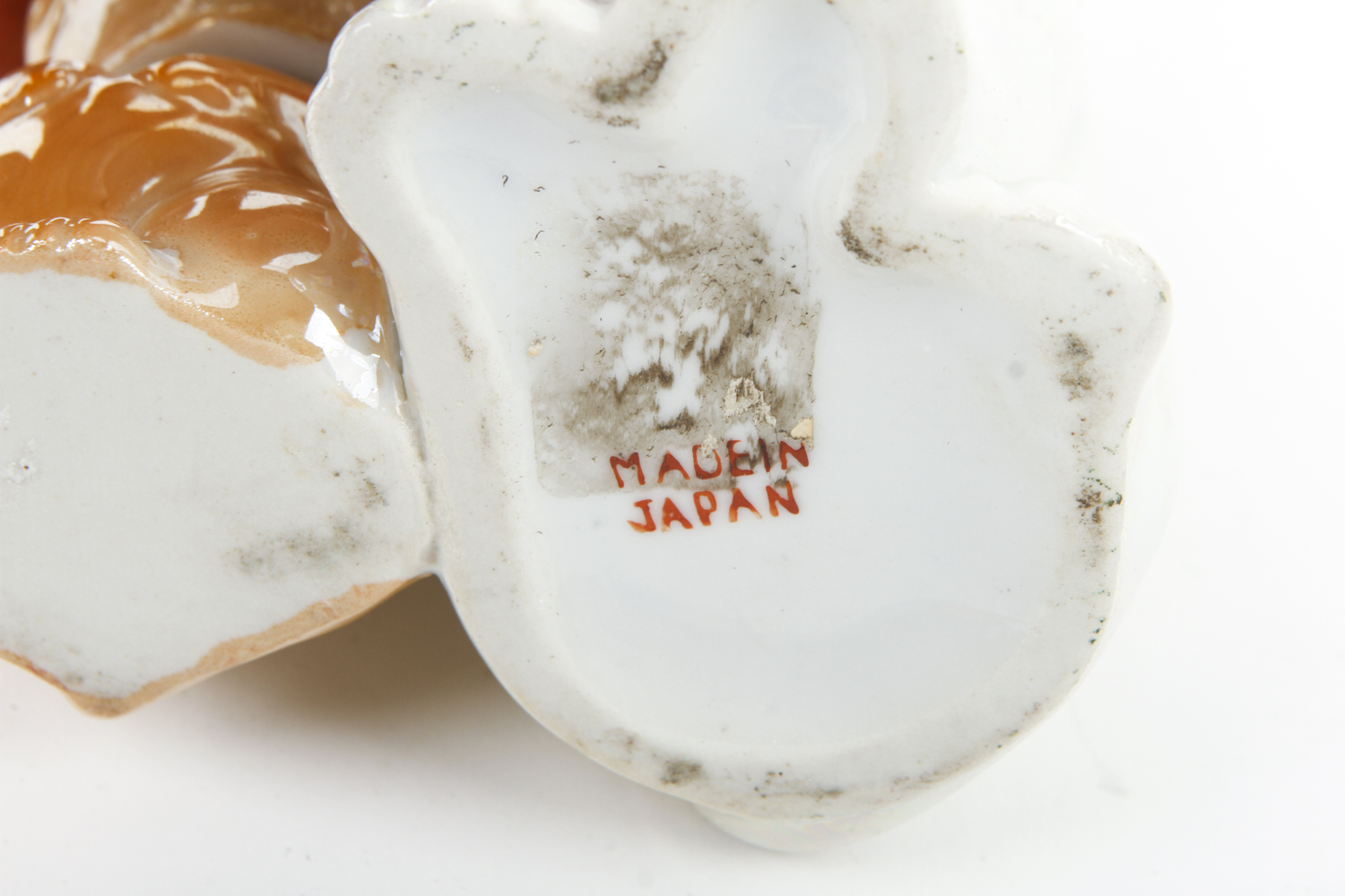 Vintage Lusterware Salt and Pepper Shaker/Mustard Pot