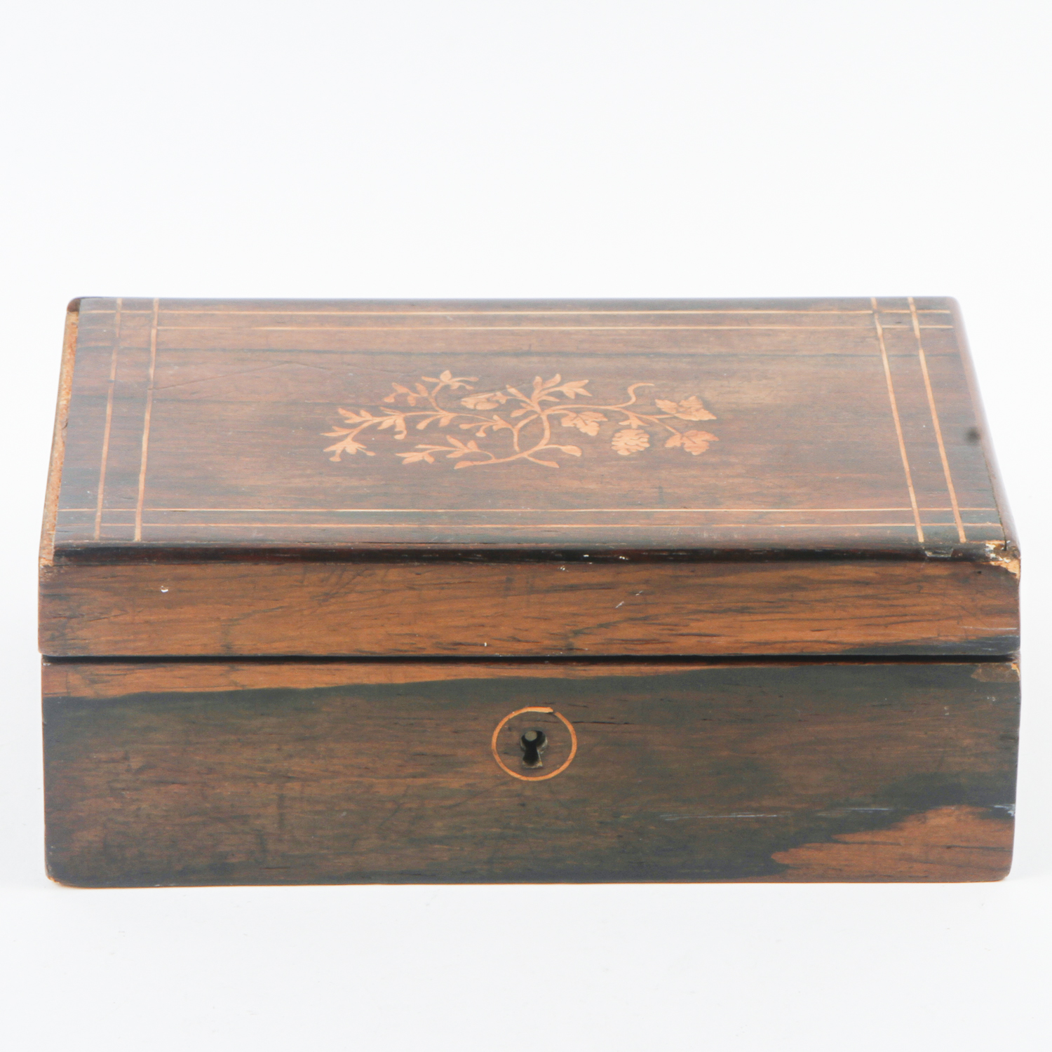 Wood Box with Inlay