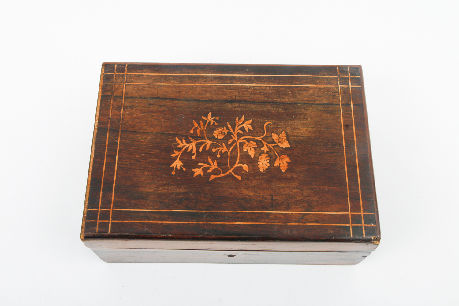 Wood Box with Inlay