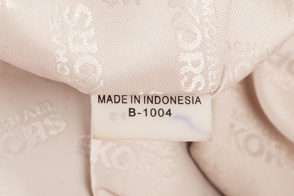 Michael Kors Orange Pebbled Leather Tote