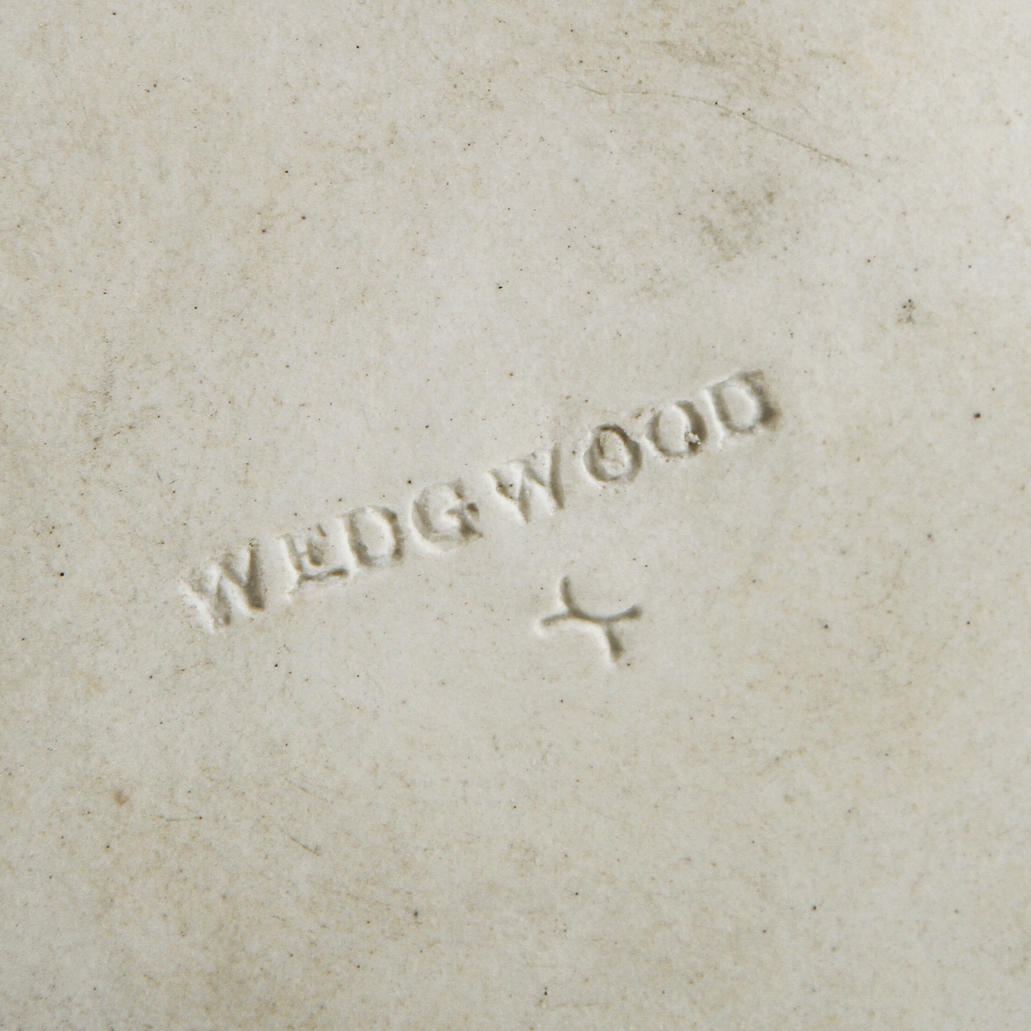 White Wedgwood Plate