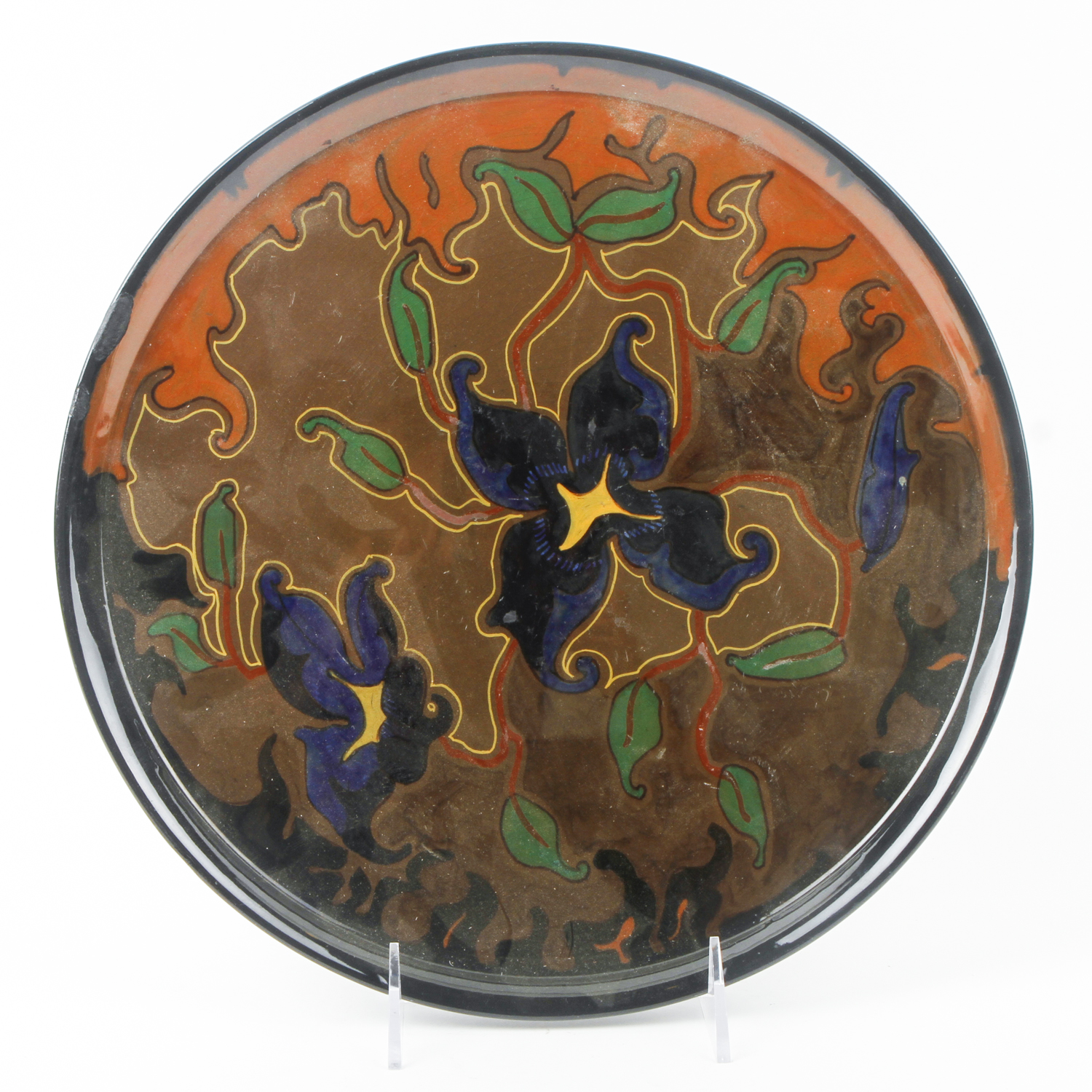 Gouda Pottery Hand Painted Plate