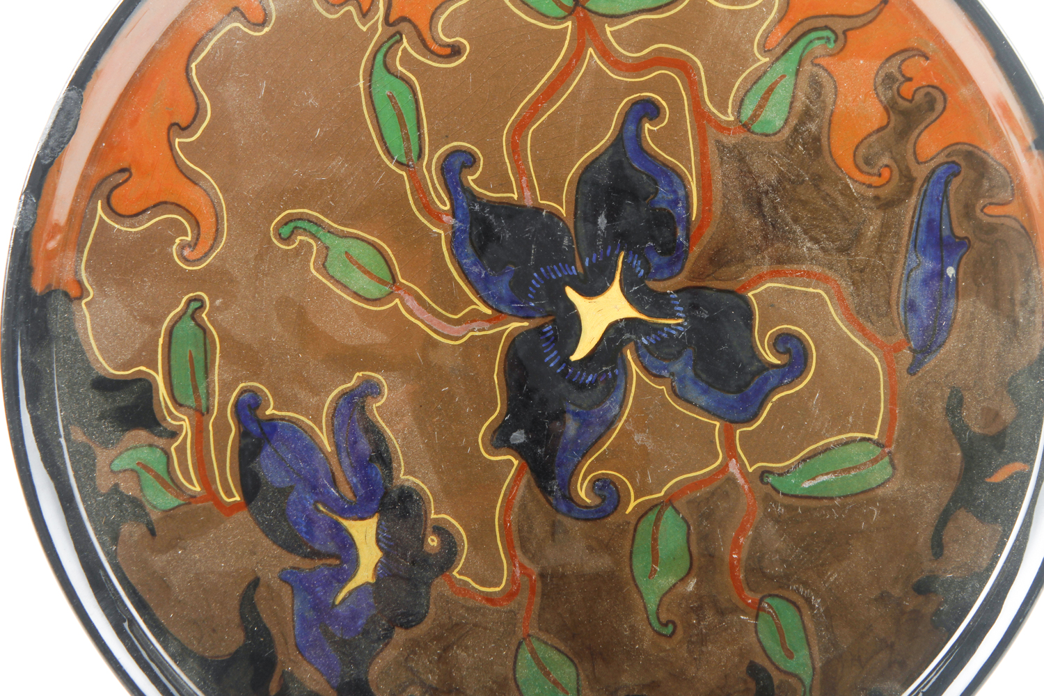 Gouda Pottery Hand Painted Plate