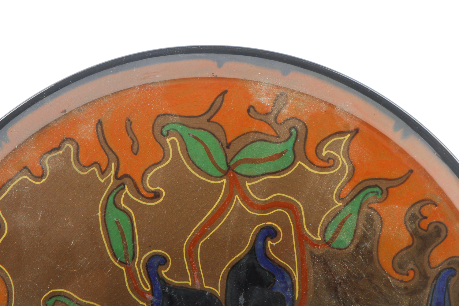 Gouda Pottery Hand Painted Plate