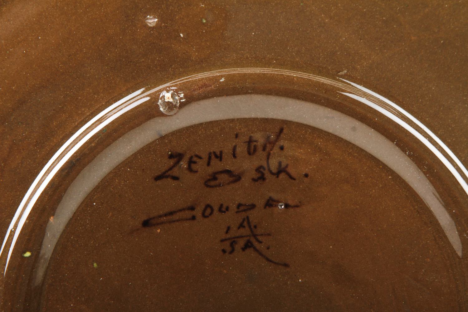 Gouda Pottery Hand Painted Plate