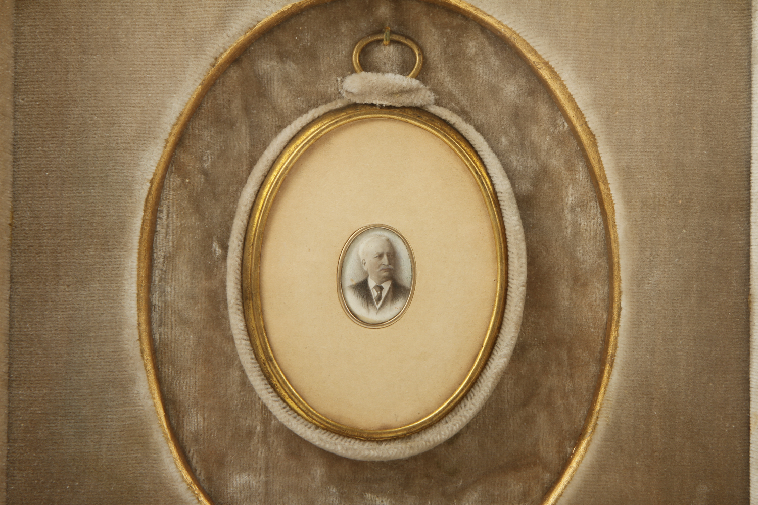 Vintage Photograph in Shadowbox Frame