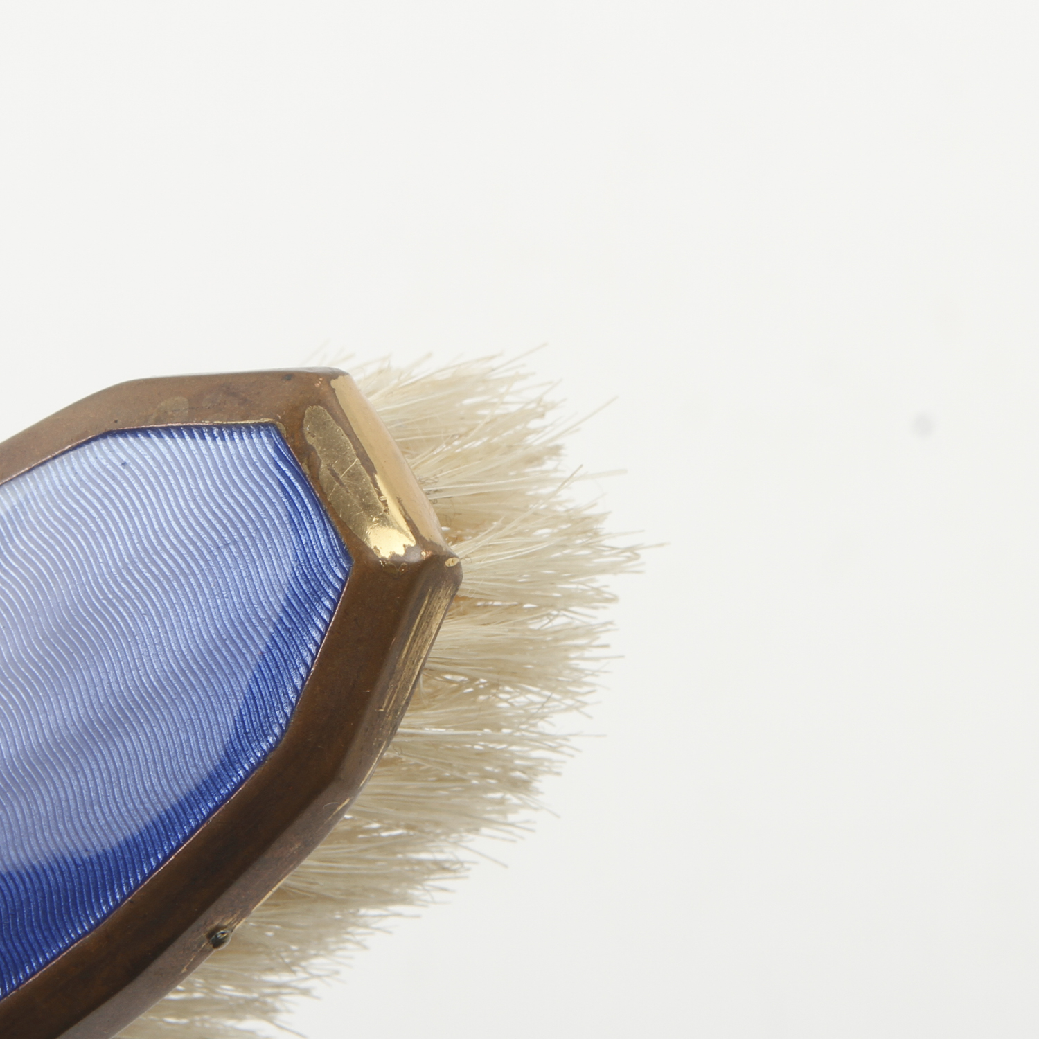 Art Deco Blue Enamel Vanity Set