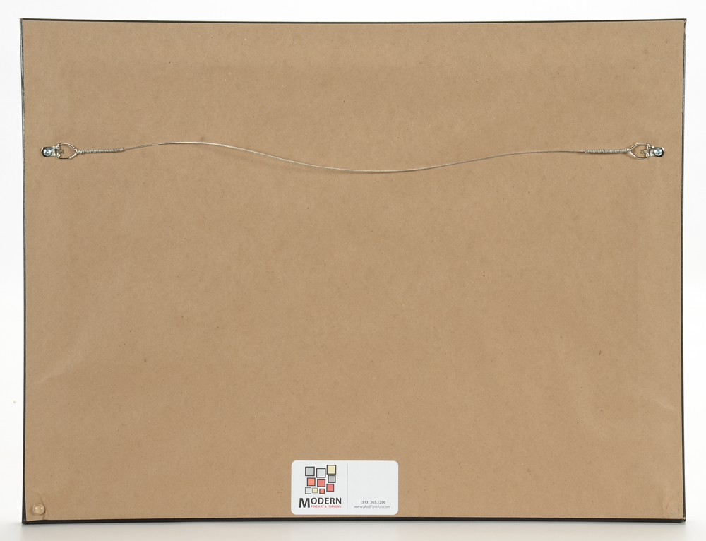 Richard Anuszkiewicz Hand-Pulled Lithograph "Yellow Reversed"