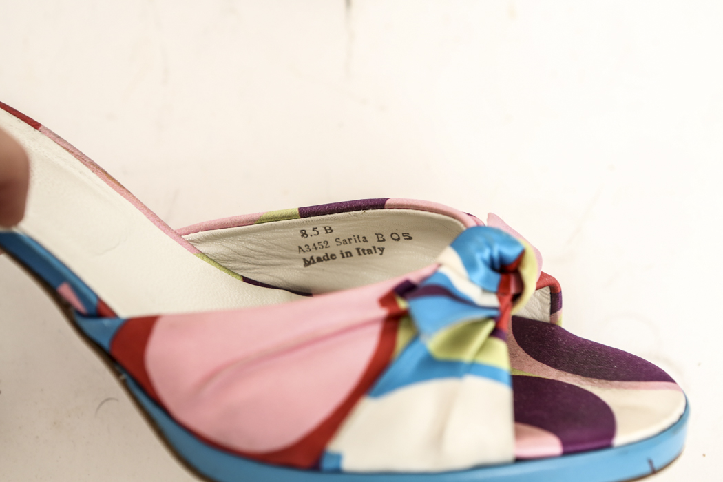 Prada, Ferragamo, Manolo Blahnik, Jimmy Choo and Coach Shoes