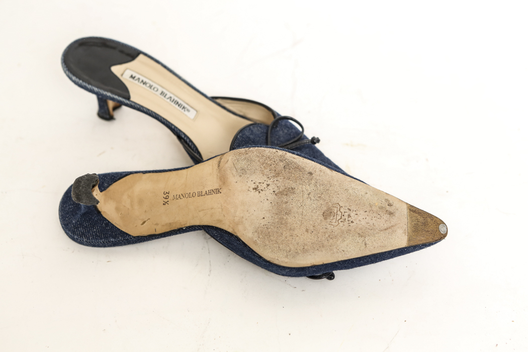 Prada, Ferragamo, Manolo Blahnik, Jimmy Choo and Coach Shoes