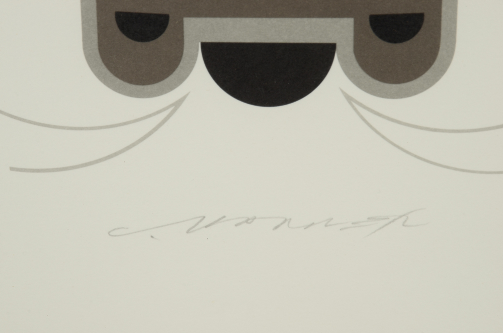 Charley Harper Signed Lithograph "Raccrobat"