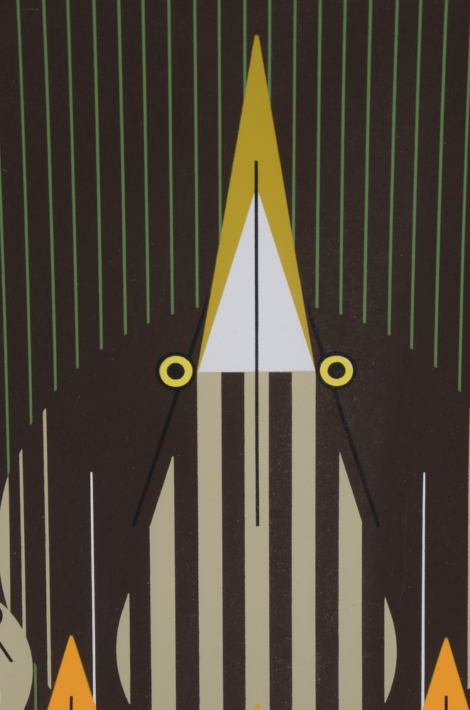 Charley Harper Signed Limited Edition Serigraph "Bittern Suite"