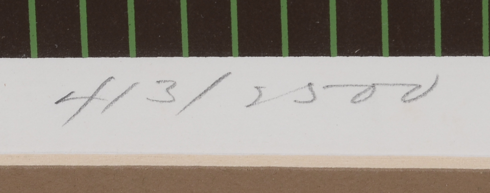 Charley Harper Signed Limited Edition Serigraph "Bittern Suite"