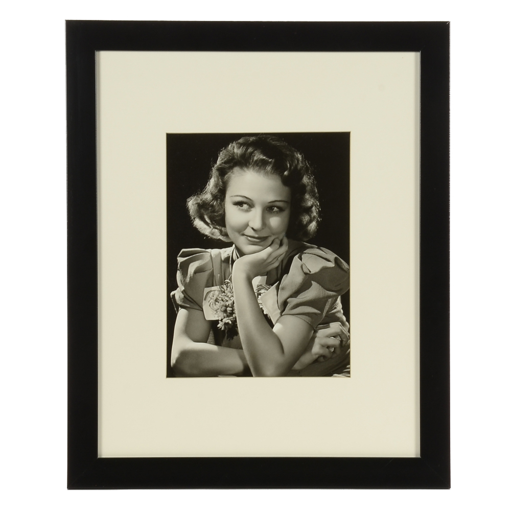 Photographic Print of Clarence Bull Portrait of Florence Rice