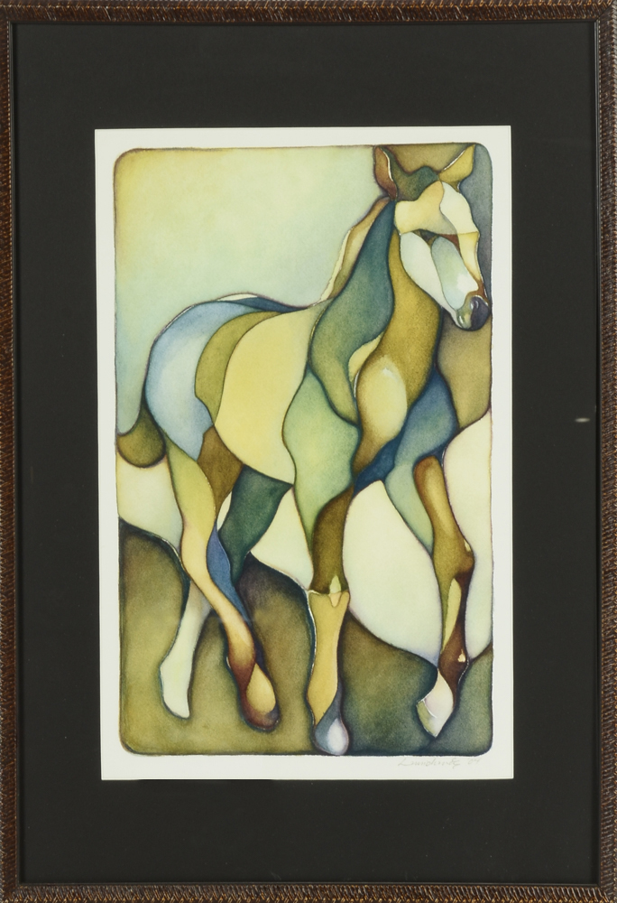 Laurichards Signed Offset Lithograph