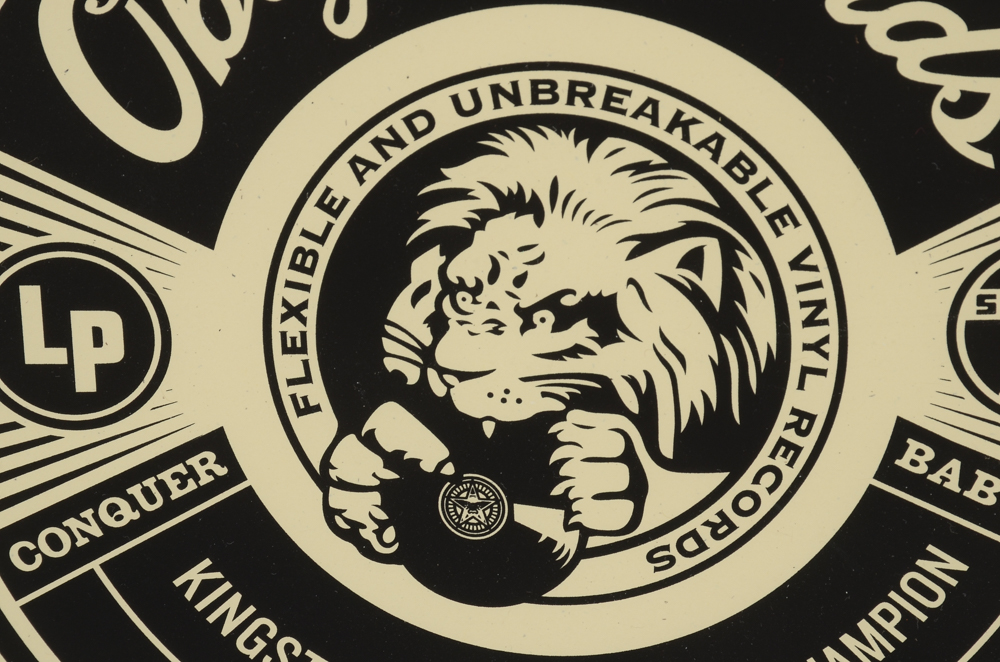 Shepard Fairey Signed 2013 Limited Edition Serigraph "Conquer Babylon"