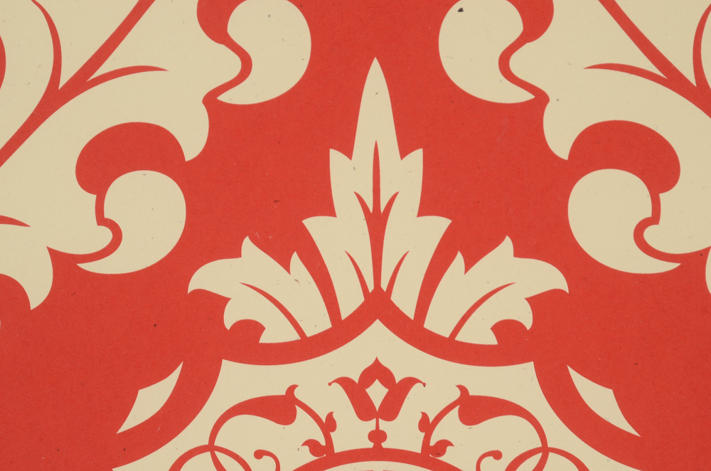 Shepard Fairey Signed 2010 Artist's Proof Serigraph "Parlor Pattern"