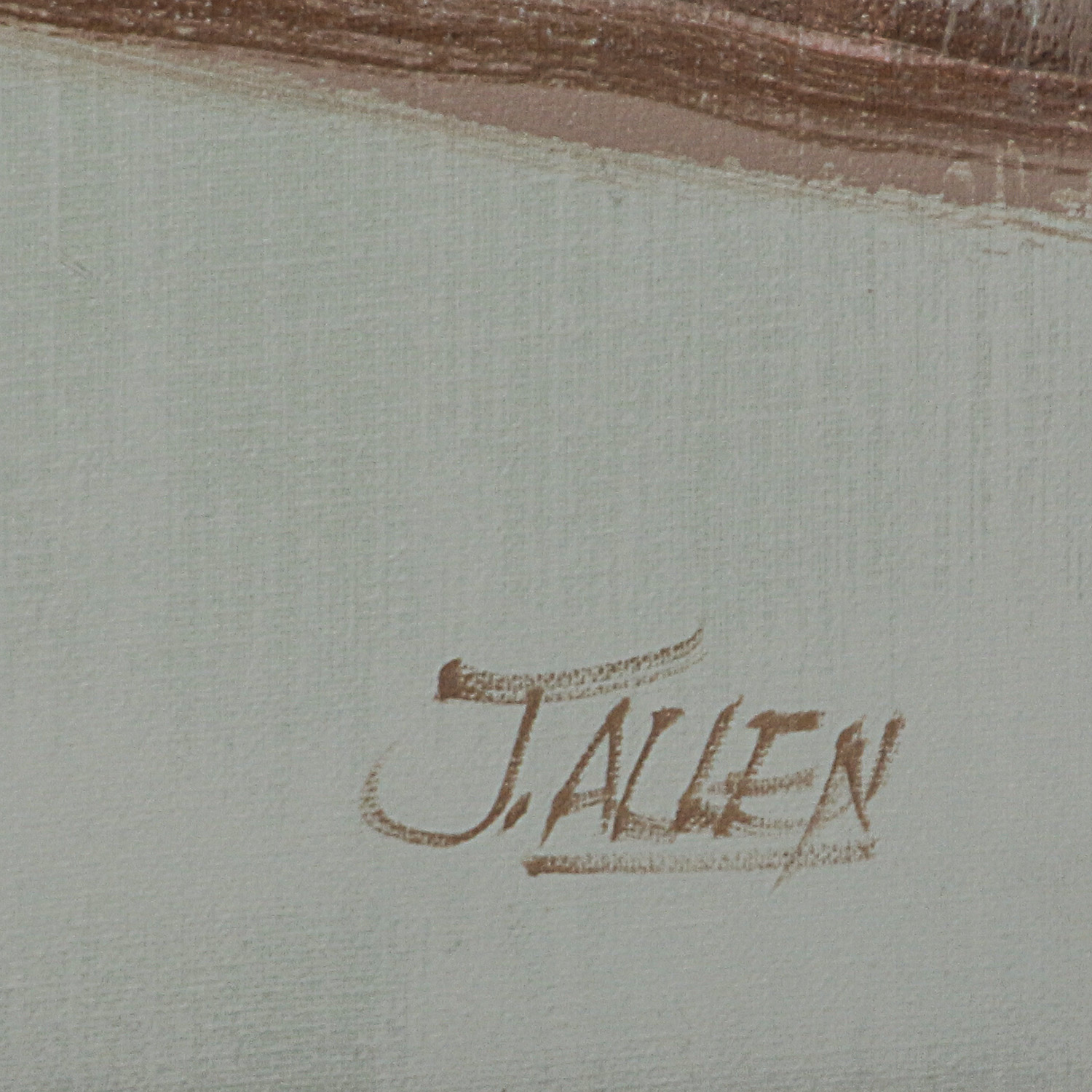 Original Oil Painting by J. Allen