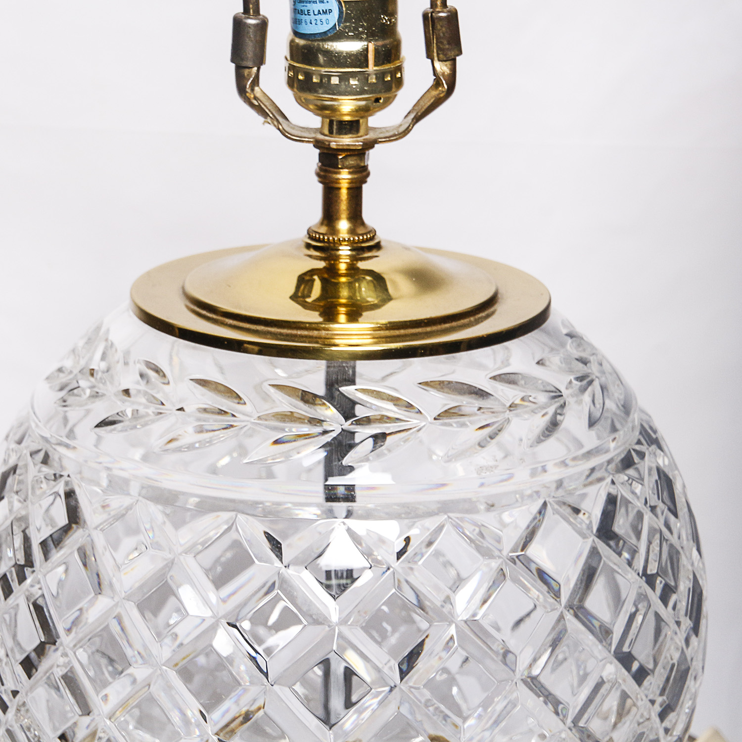 Waterford Crystal Lamp