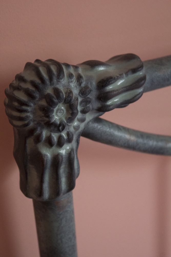 Queen Size Wrought Metal Bed Frame