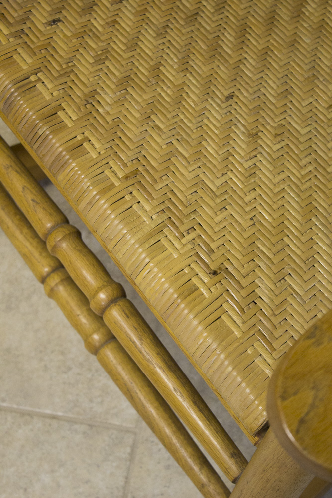 Carolina Rocker Oak and Cane Rocking Chair