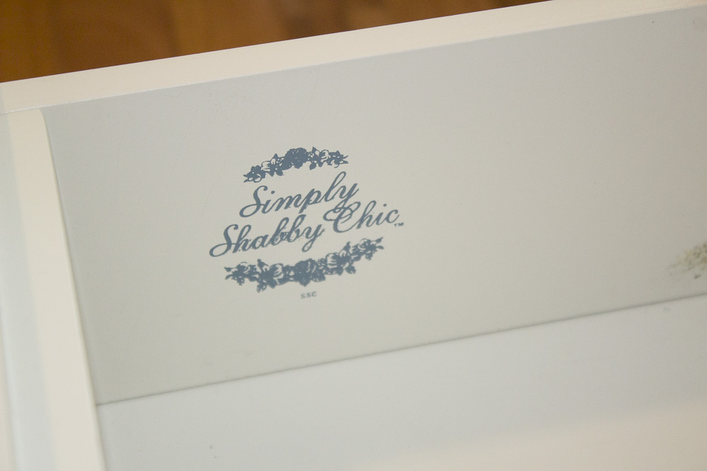 Simply Shabby Chic Brand White Bookcase