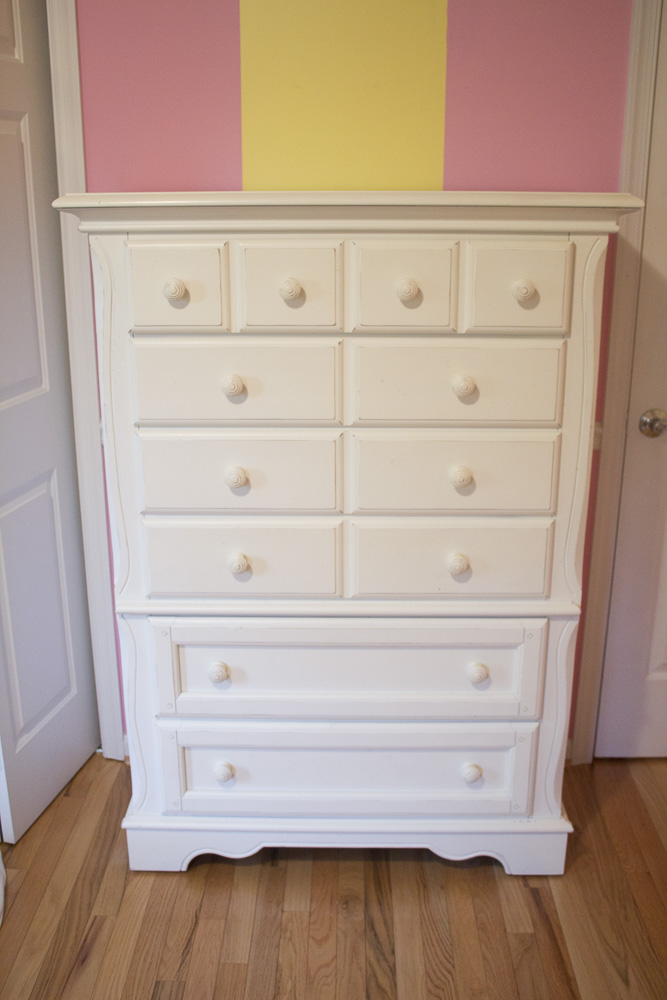White Chest of Drawers