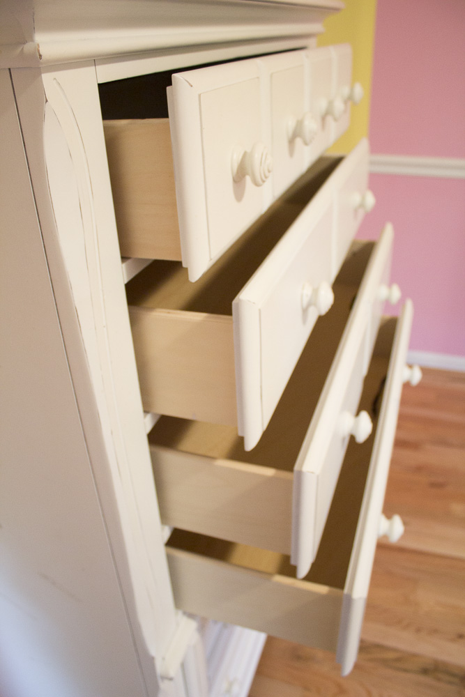 White Chest of Drawers