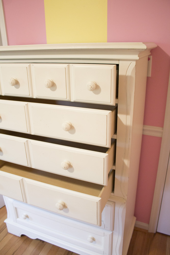 White Chest of Drawers