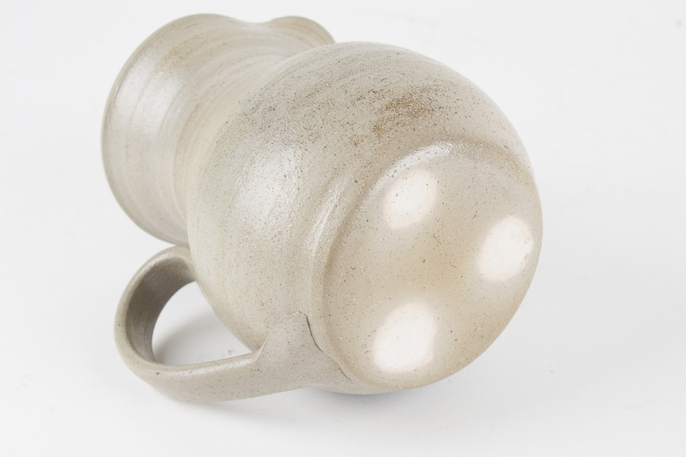 Stoneware Pottery Bowl and Pitcher