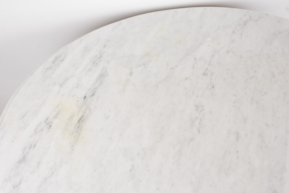 Eastlake Style Marble Top Accent Table