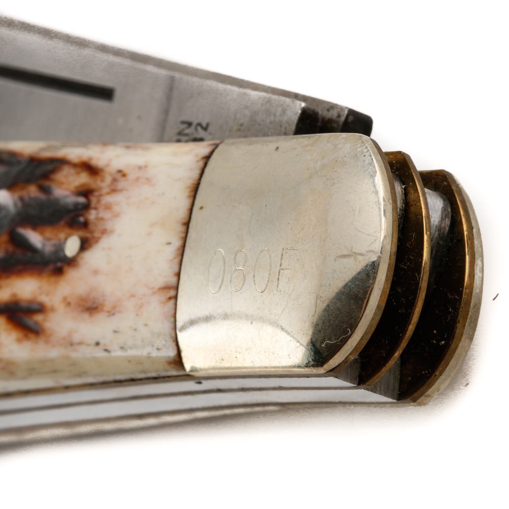 1982 Elk Horn Cherry Tree Chopper Knife