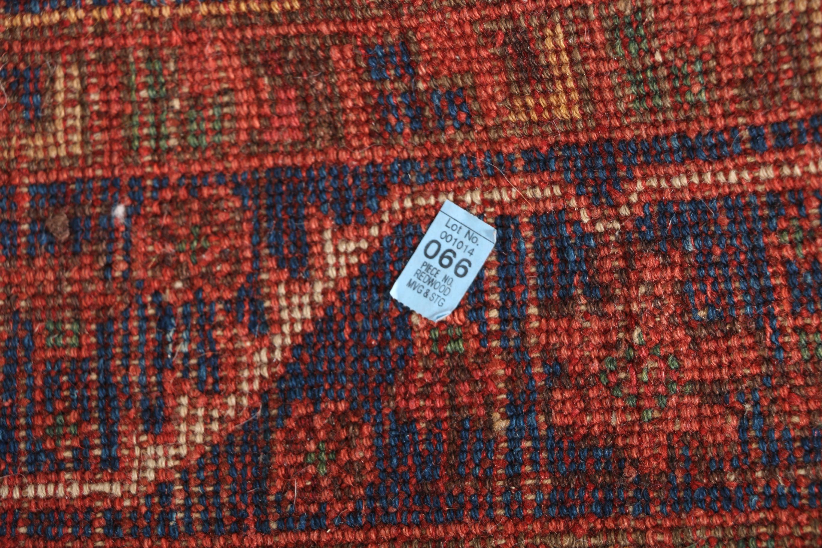 Antique Handwoven Bijar Area Rug, Circa 1890