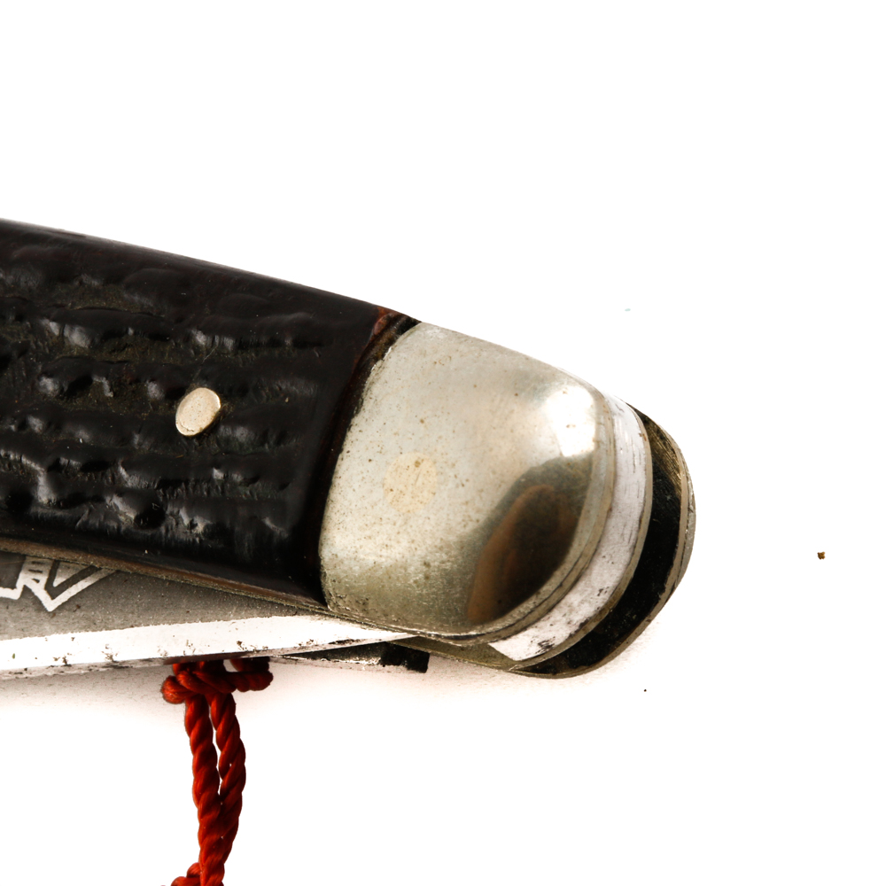 Vintage Boker USA tree brand three blade pocket knife