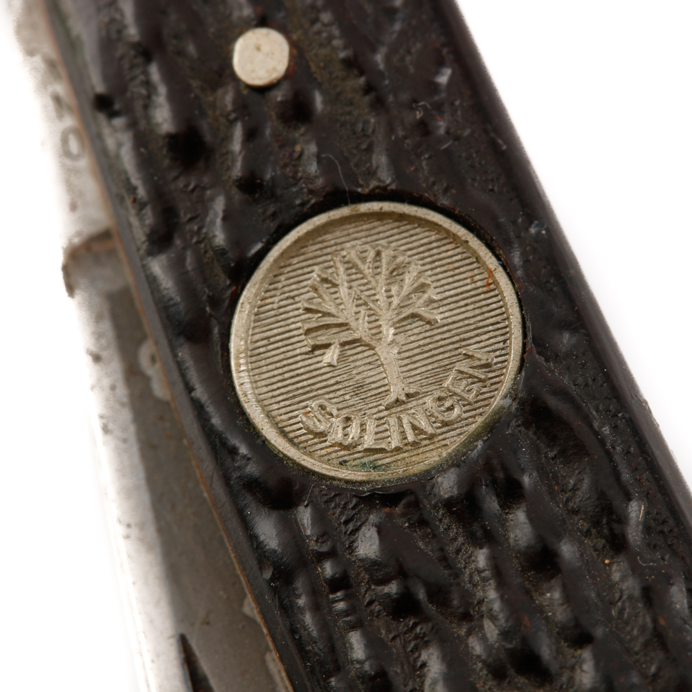 Vintage Boker USA tree brand three blade pocket knife