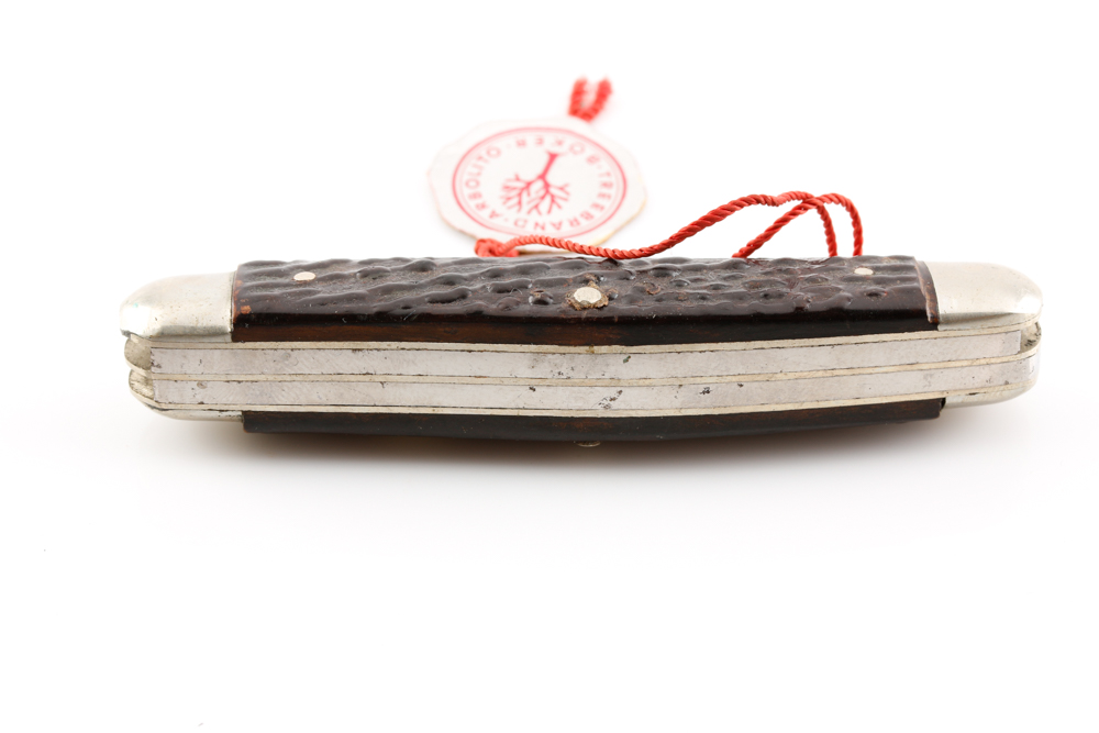 Vintage Boker USA tree brand three blade pocket knife