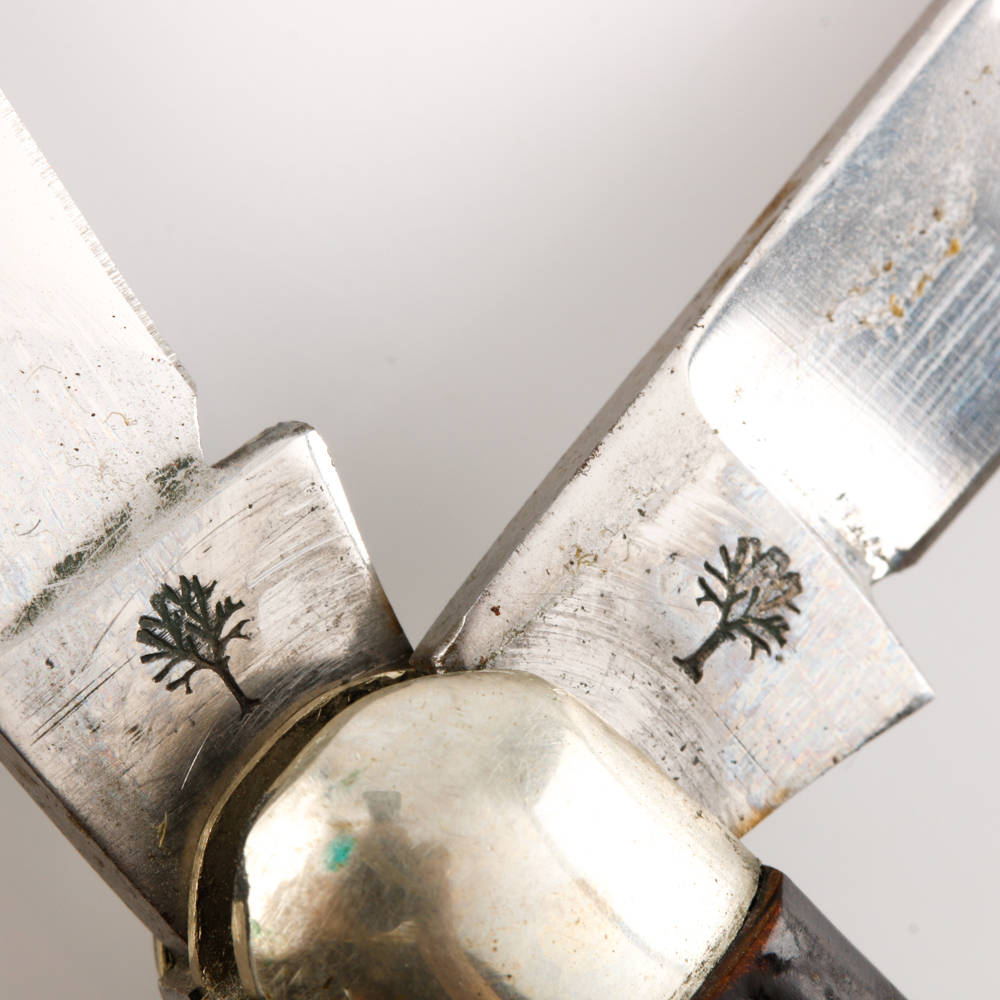 Vintage Boker USA tree brand three blade pocket knife
