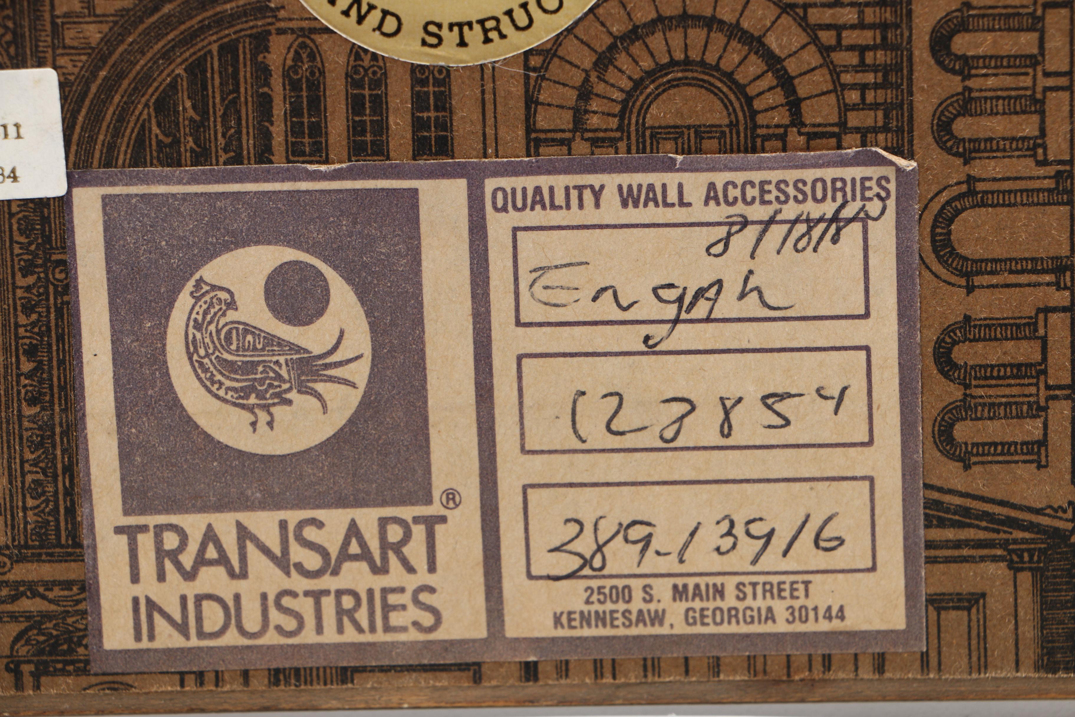 G. Mercer Engraving on Paper "Sunnyside - Home of Washington Irving"