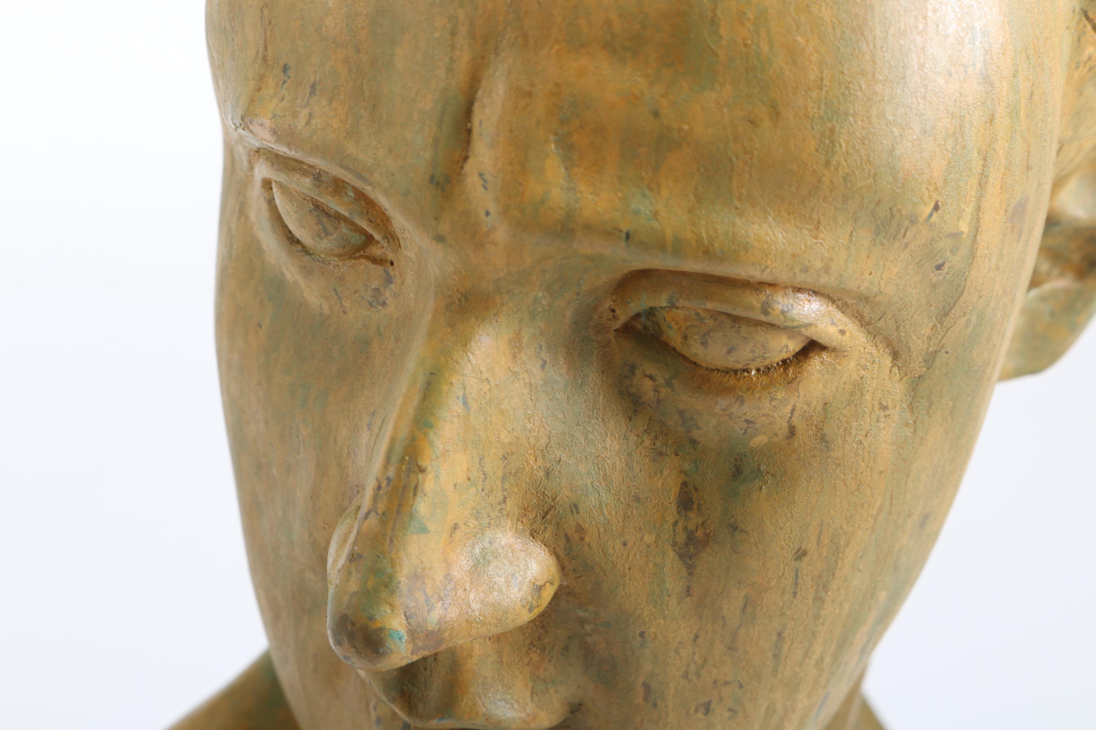 "Albert and Fiona" Resin Busts