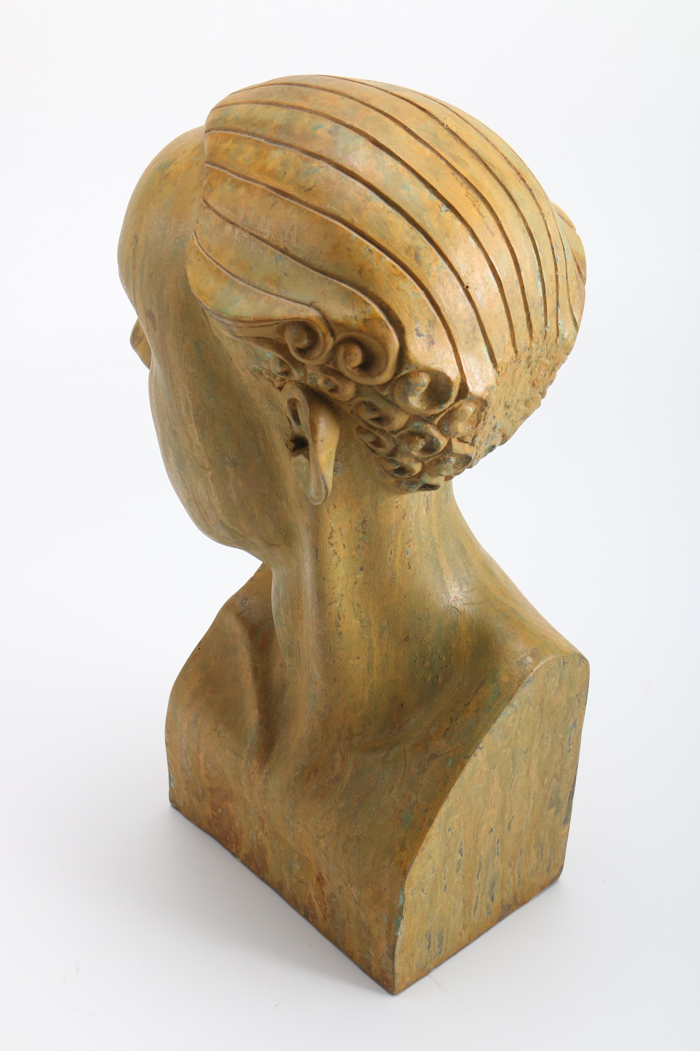 "Albert and Fiona" Resin Busts